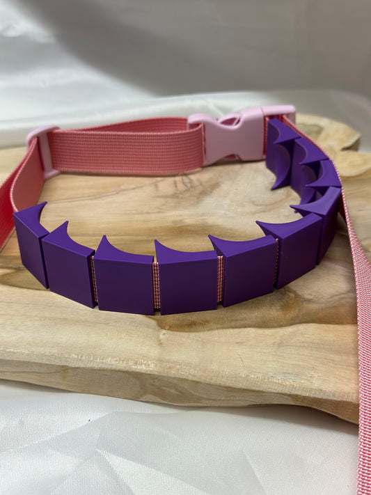 Self-punishment cilicium belt with three intensity levels: hard, brutal, merciless