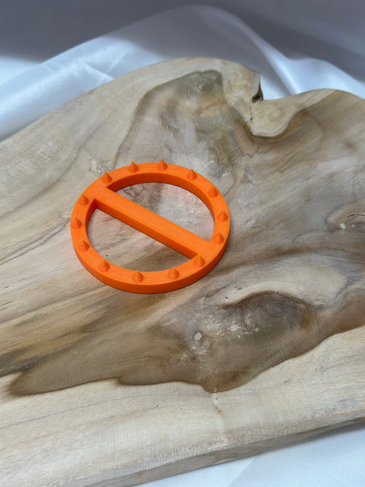 Spiked Shibari Rope Pads – 3D Printed Sensory Edge Play Accessory Set of 2