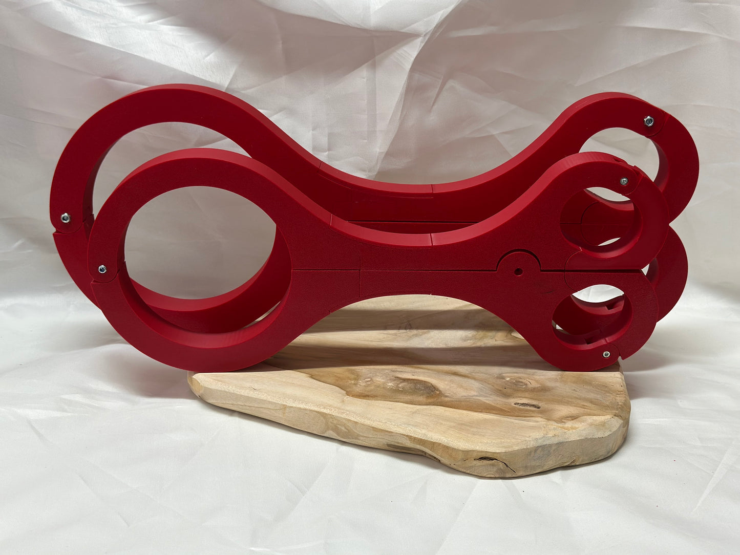 BDSM Rigid Fiddle – Neck & Wrist Restraint Pillory | Self-Bondage Device | Fetish Cuffs for Kinky Restraint Play
