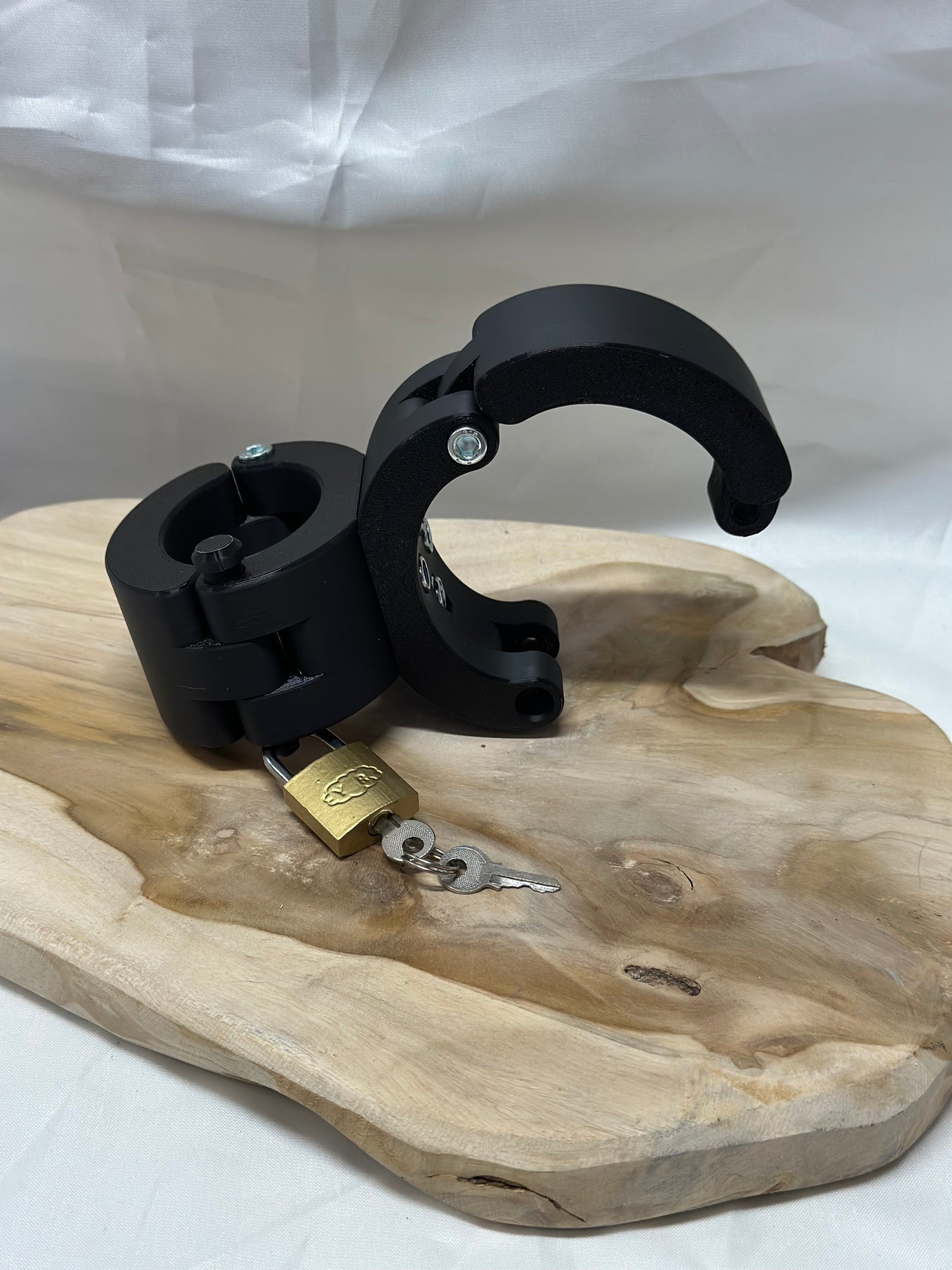 XCuffs Restraint – 3D Printed Crossed Arm Cuffs for Behind-the-Back Bondage | BDSM Wrist Restraint | Fetish Play Gear
