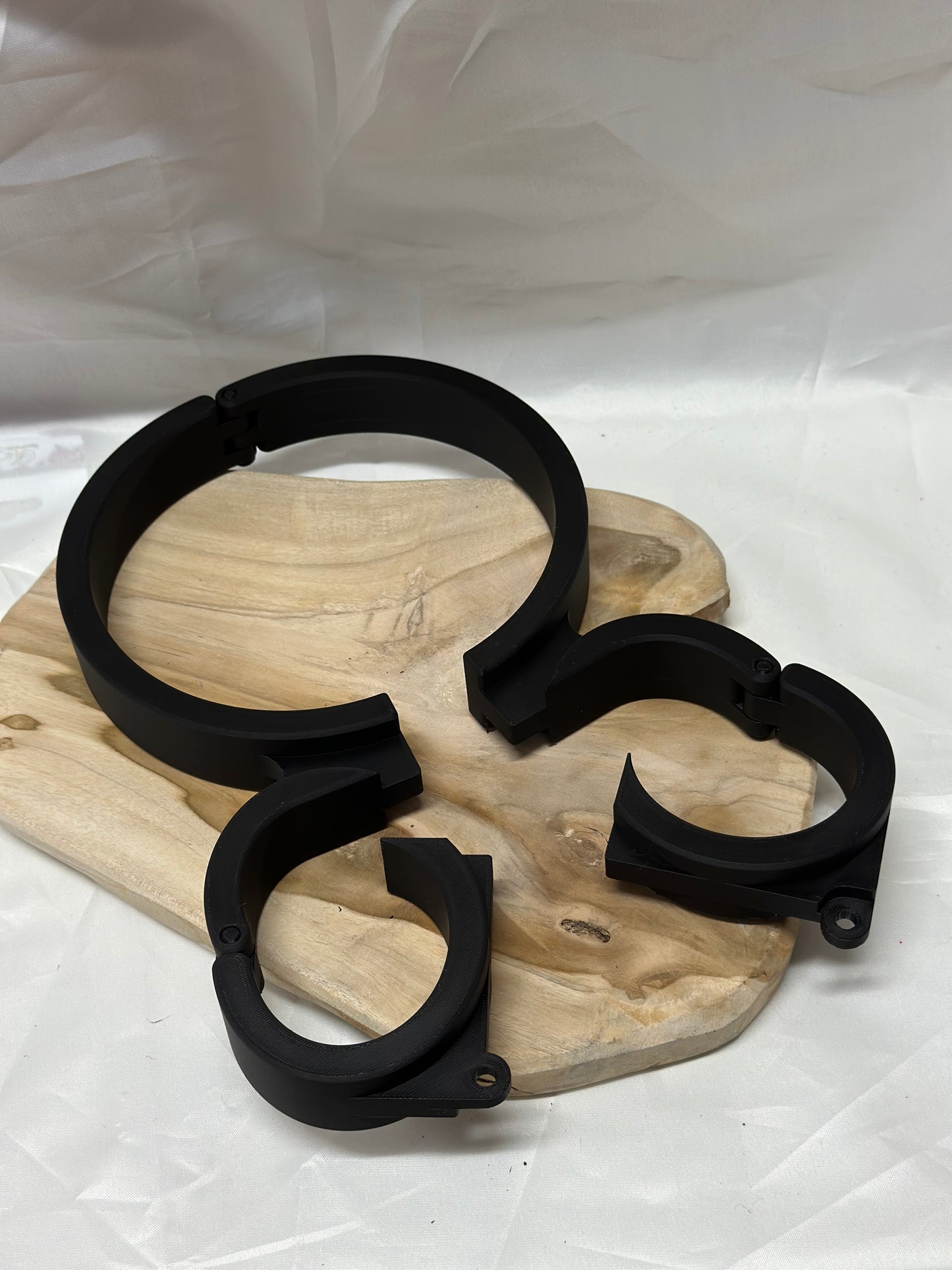 BDSM Rigid Fiddle – Reverse Neck & Wrist Restraint Pillory | Self-Bondage Device | Fetish Cuffs for Kinky Restraint Play