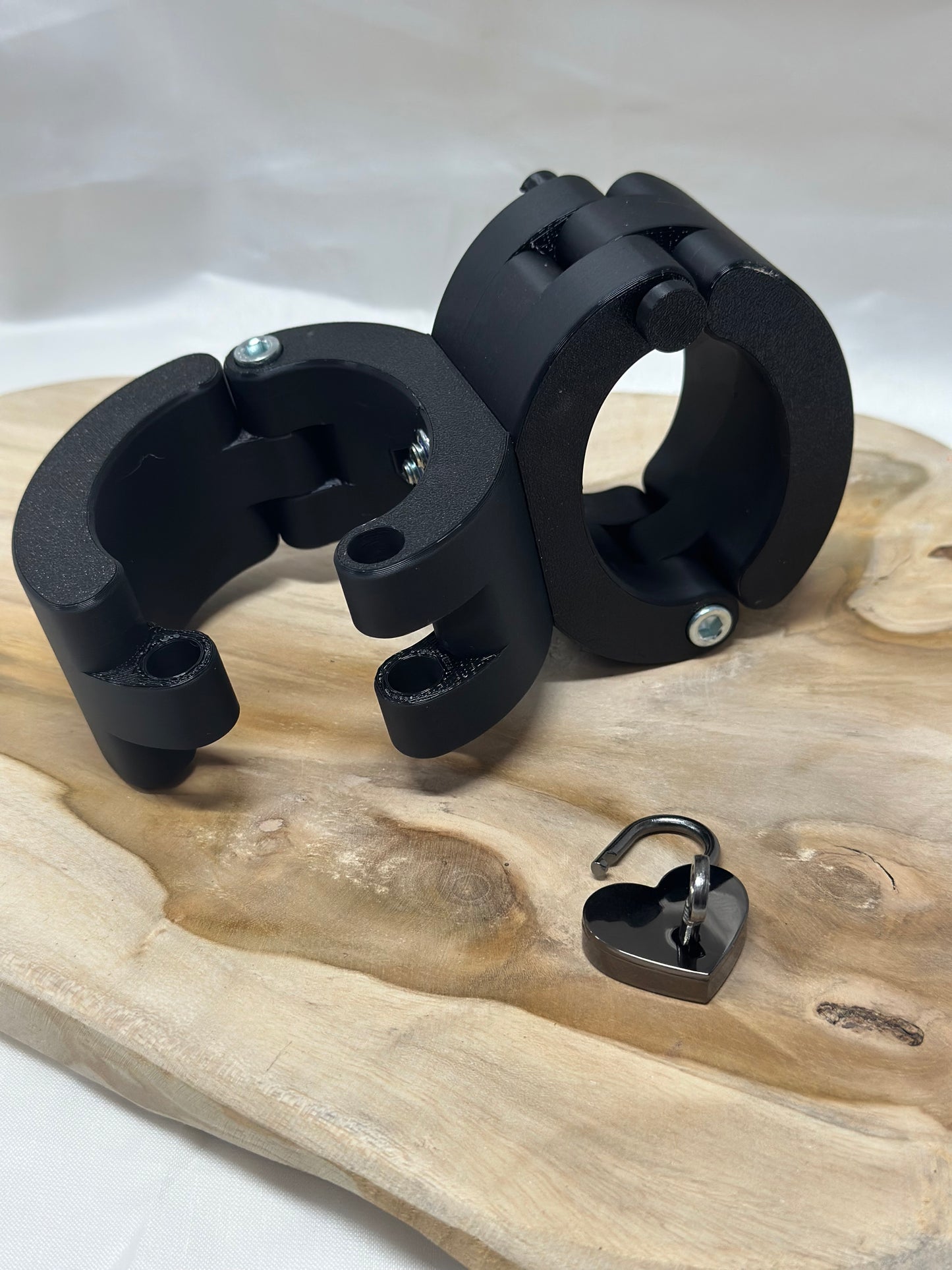 XCuffs Restraint – 3D Printed Crossed Arm Cuffs for Behind-the-Back Bondage | BDSM Wrist Restraint | Fetish Play Gear
