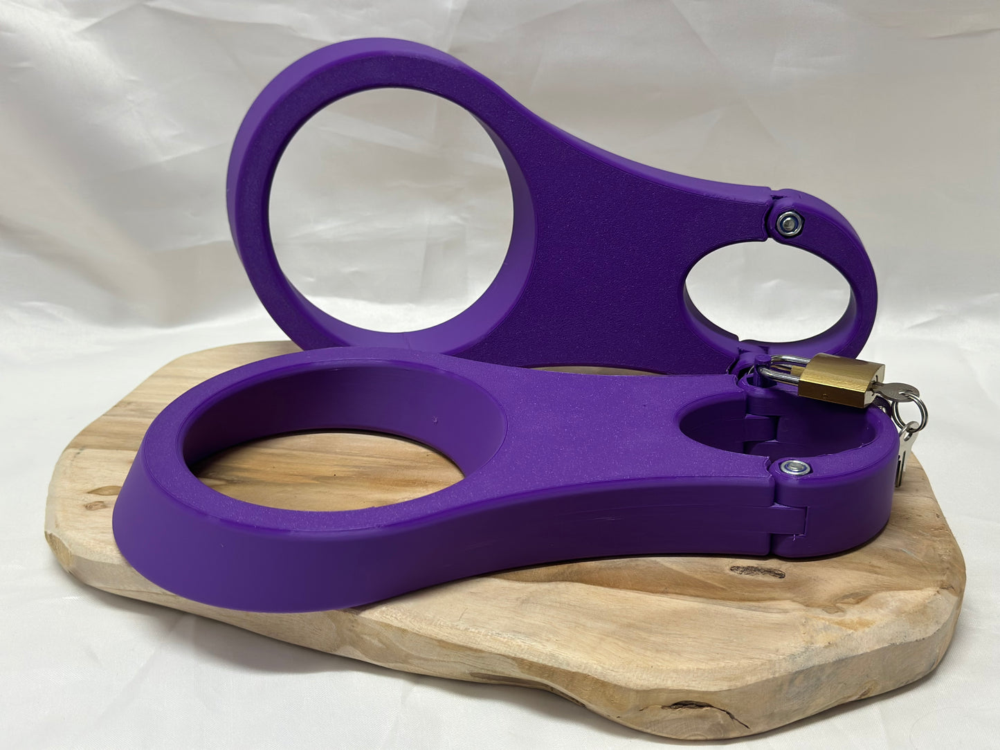 Set of BDSM Elbow Cuffs – 3D Printed Restraint Device for Bondage & Roleplay | Kinky Upper Arm Cuffs for Fetish Scenes