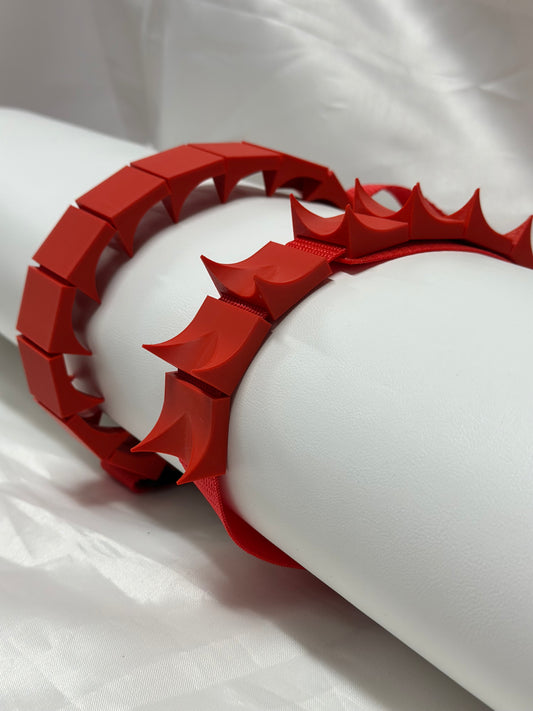 Self-punishment cilicium belt with three intensity levels: hard, brutal, merciless