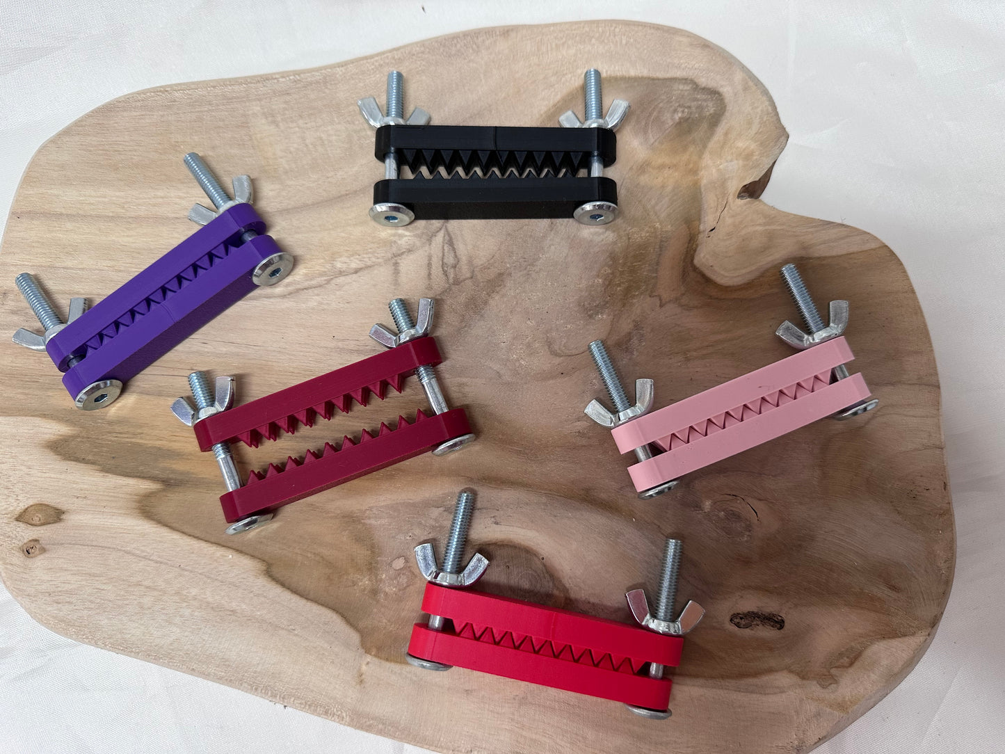 Adjustable Spiked CBT Clamp – PLA & Metal Pressure Play Restraint