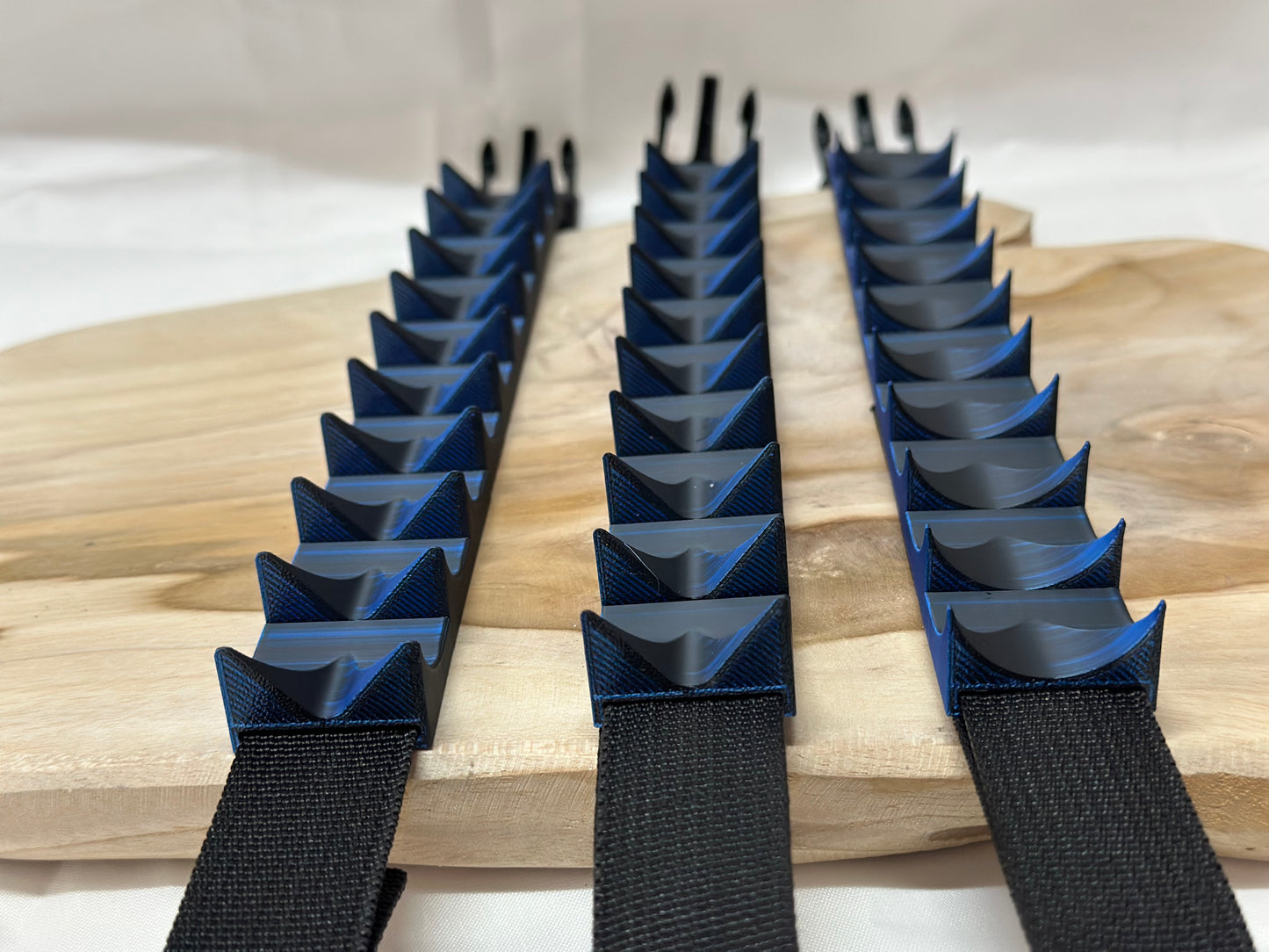 Adjustable cilicium spiked belt with polyester strap and PLA spikes for BDSM discipline play
