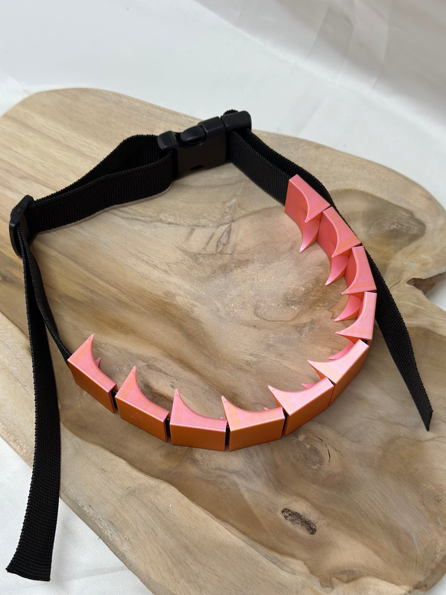 Self-punishment cilicium belt with three intensity levels: hard, brutal, merciless
