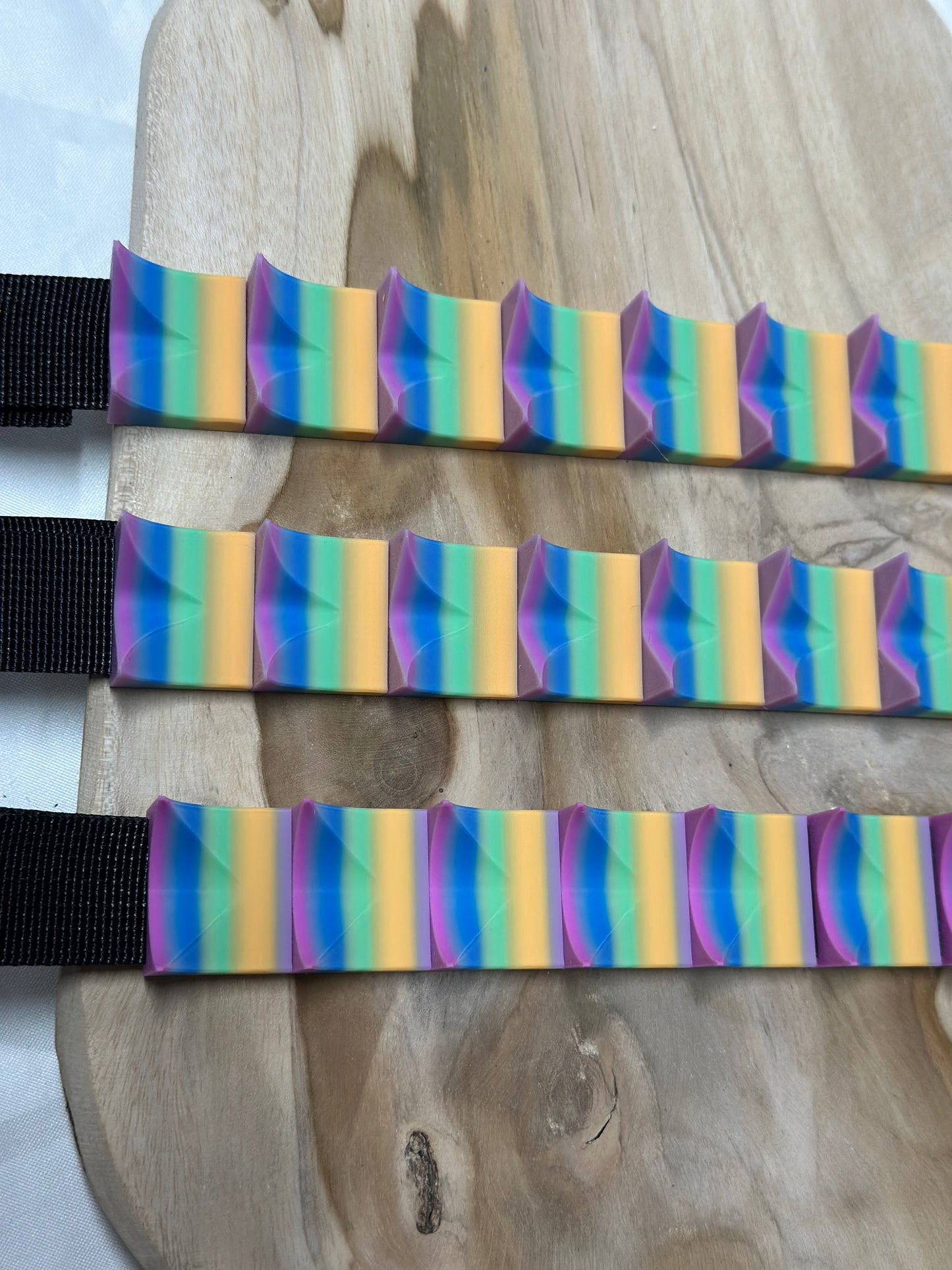 Self-punishment cilicium belt with three intensity levels: hard, brutal, merciless