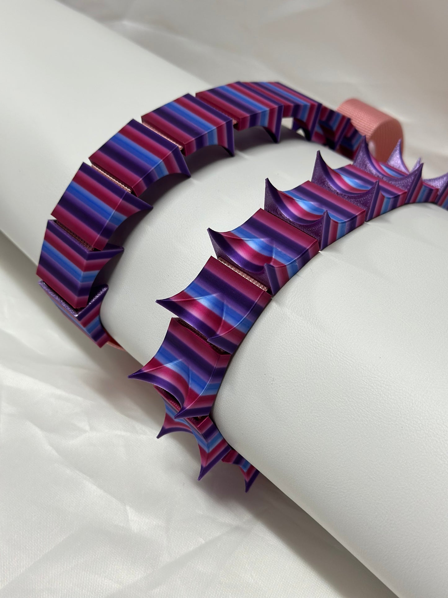 Unique BDSM pain play accessory β adjustable spiked cilicium strap for discipline