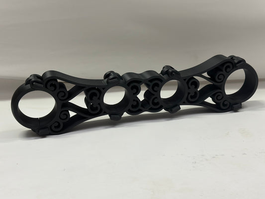 Decorative Rigid Wrist & Ankle Pillory Bar – Decorative Multi-Limb Restraint Device