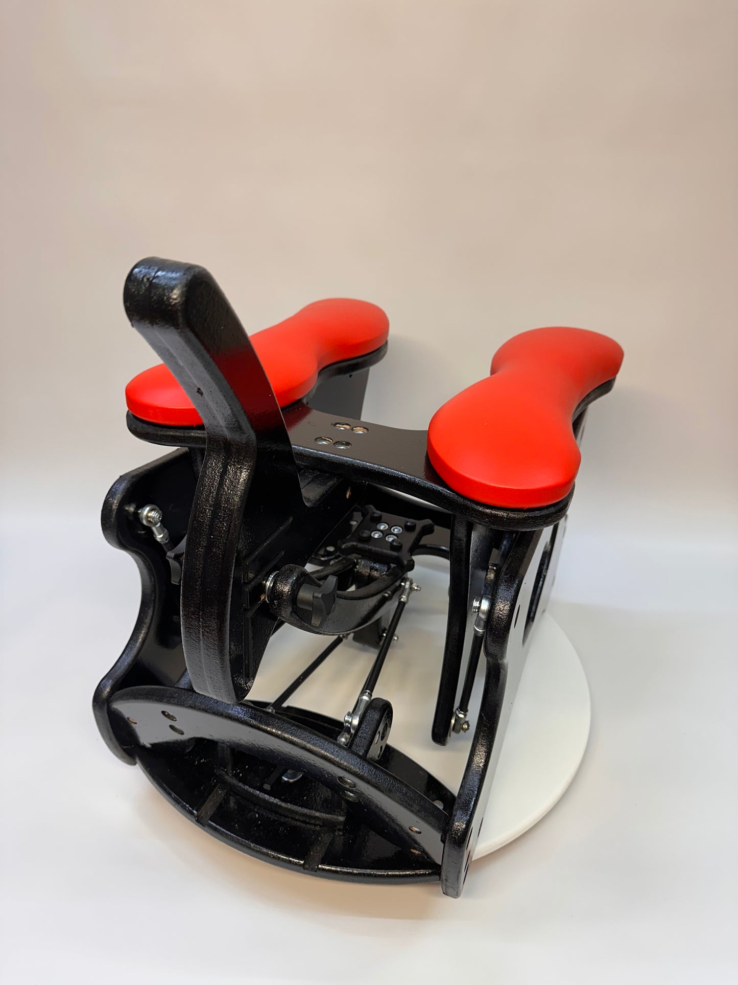 Black - Red Intense Rocker Sex Chair – Adjustable BDSM Swing Chair | Vibrating & Versatile