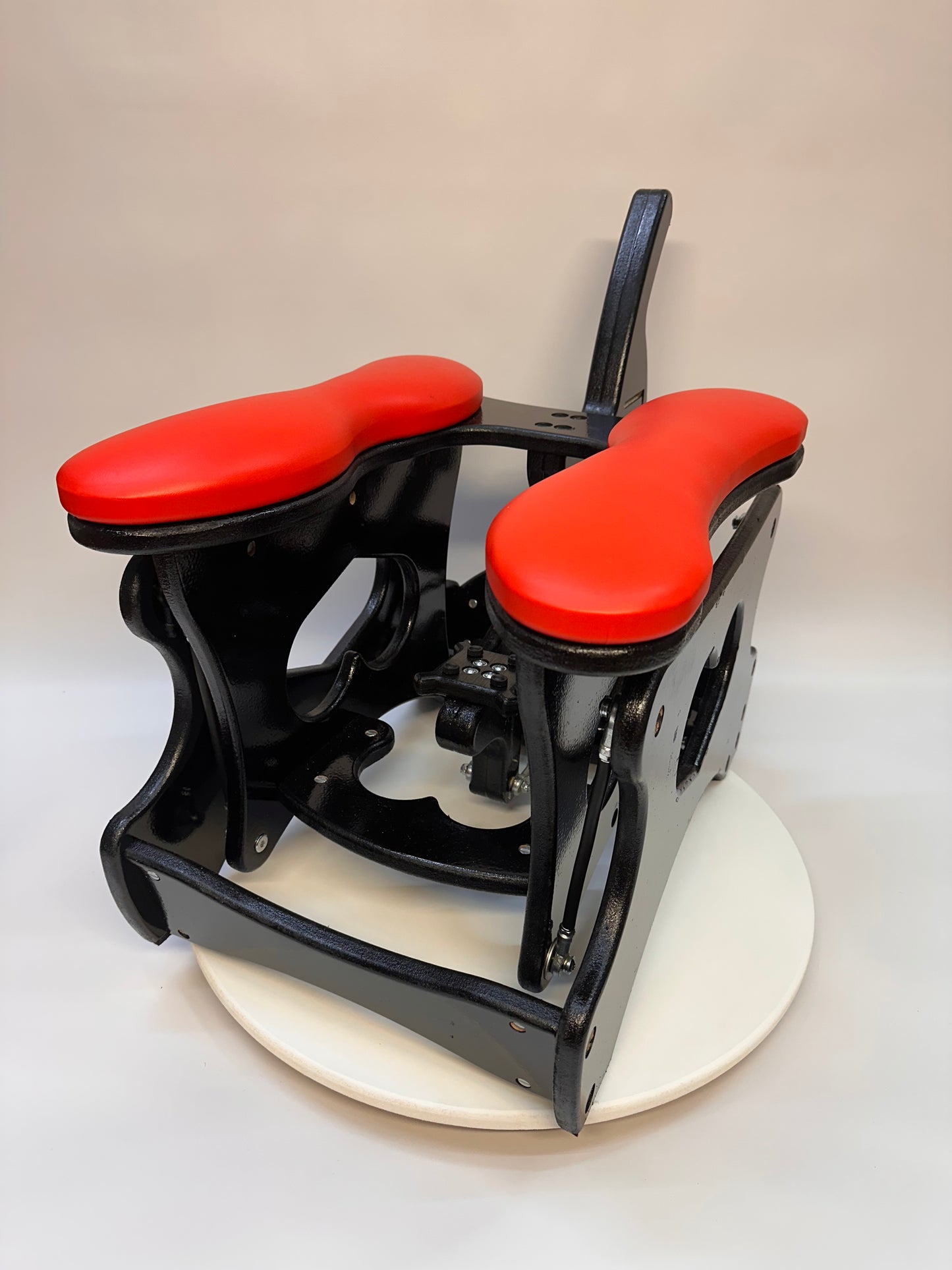 Black - Red Intense Rocker Sex Chair – Adjustable BDSM Swing Chair | Vibrating & Versatile