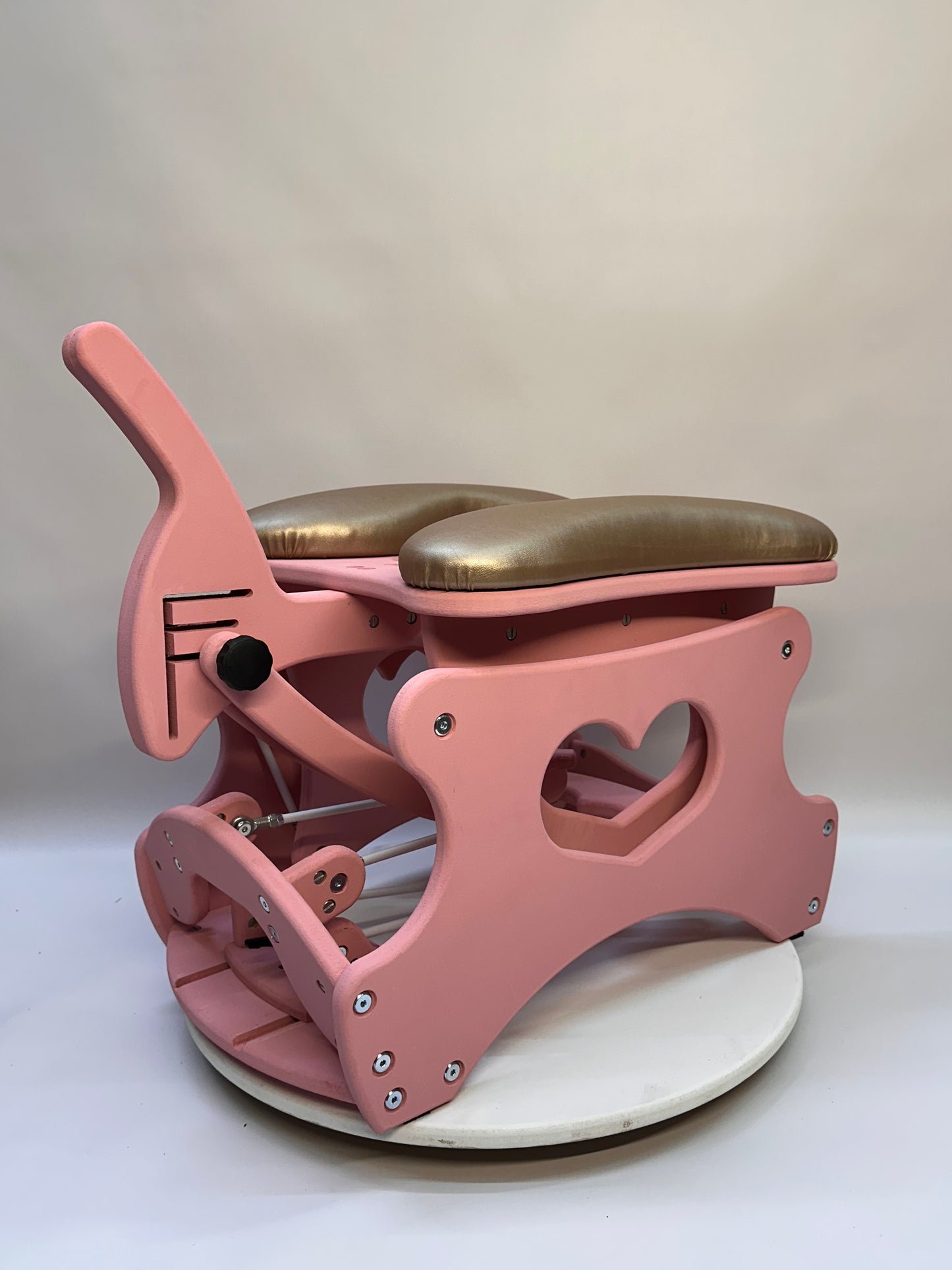 Pink - Champagne Intense Secret Luxury rocking chair – adjustable and versatile. For solo or couple play