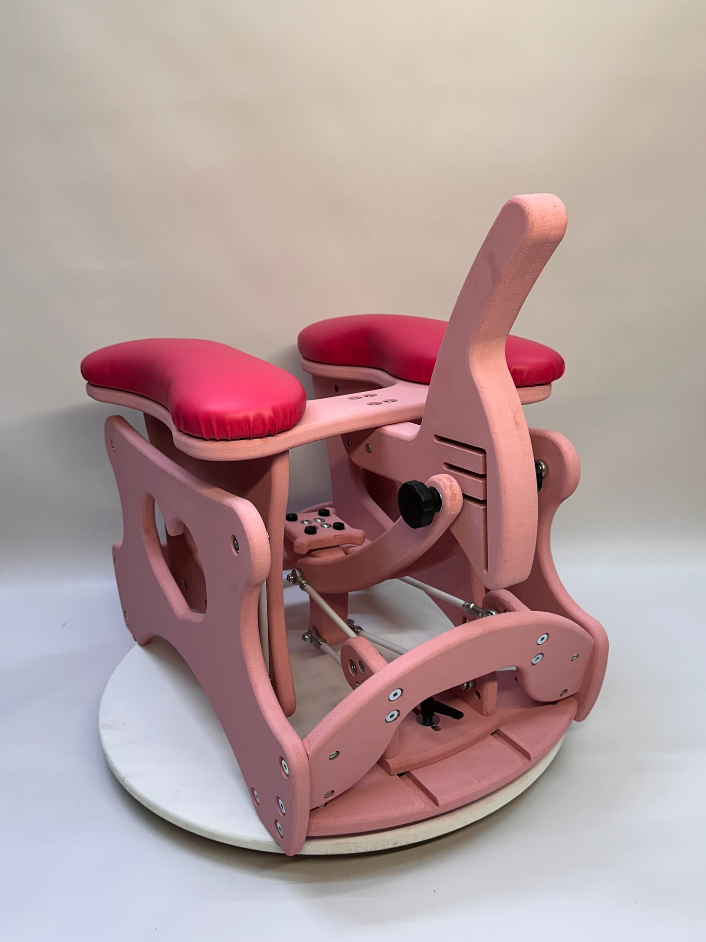Pink - Hot pink Intense Secret Luxury rocking chair – adjustable and versatile. For solo or couple play