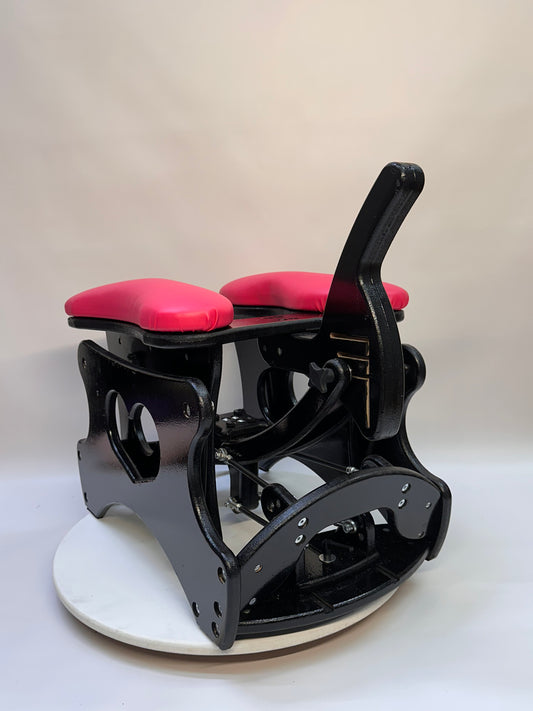Intense Rocker – Luxury Adjustable BDSM Chair (Black/HotPink)