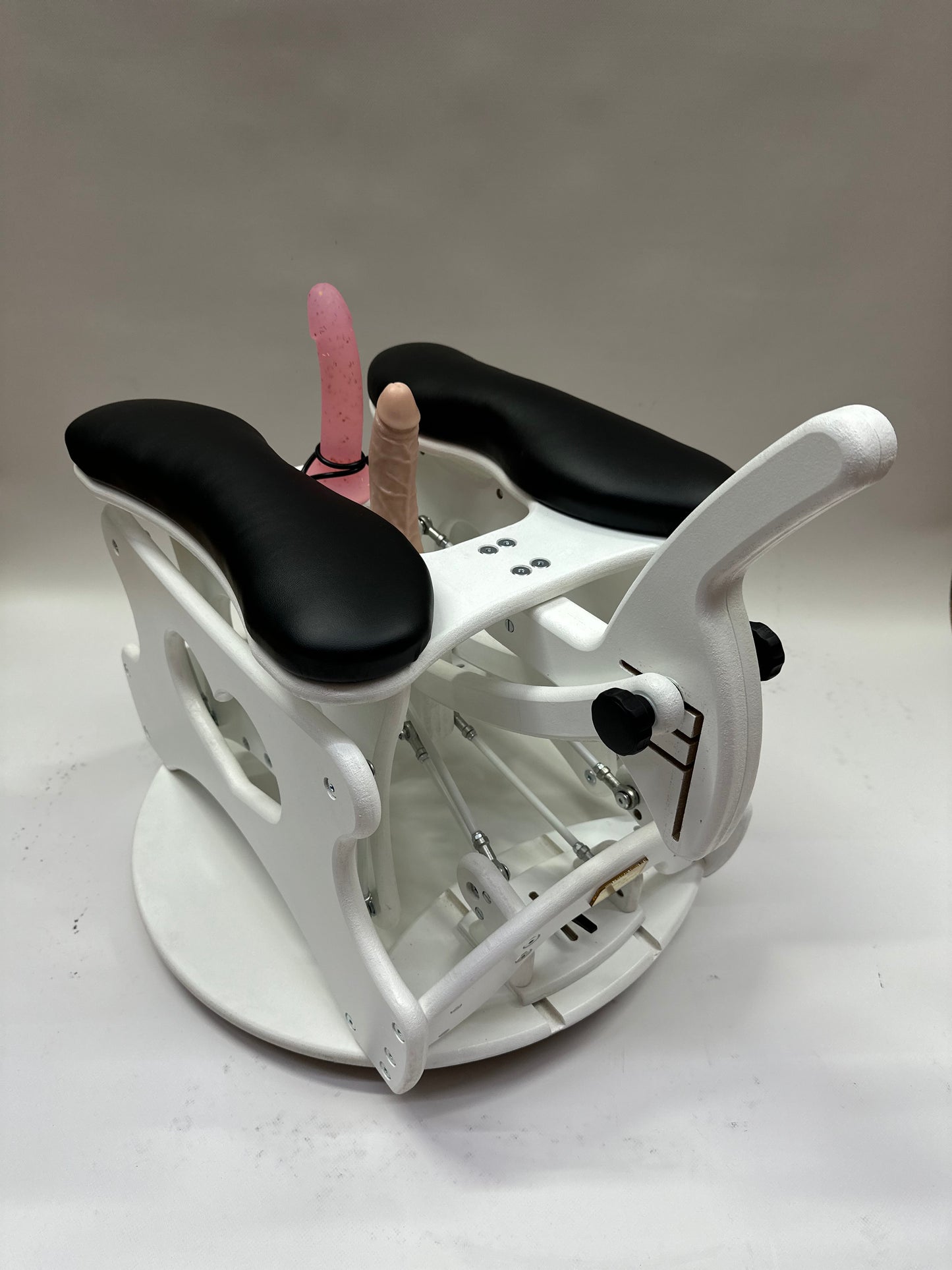 White - black Intense Secret Luxury Double Rocking Chair – Adjustable, Versatile, and Affordable for Solo or Couple Play