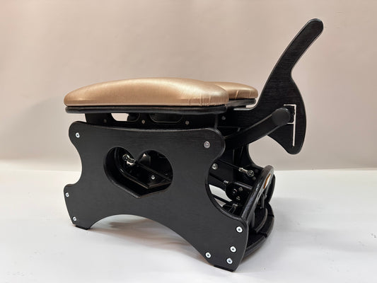Intense Secret DP Double Rocker – Luxury Dual Positioning BDSM Chair (Black/Champagne)