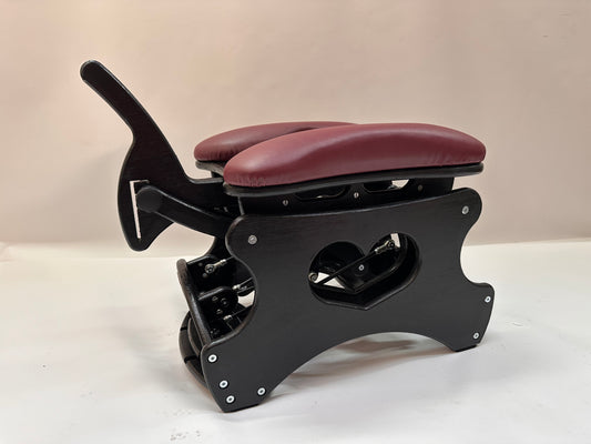 Intense Secret DP Double Rocker – Luxury Dual Positioning BDSM Chair(Black/Bordeaux)