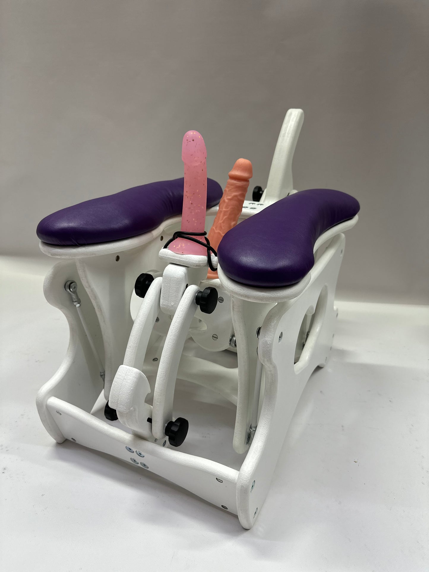 White - purple Intense Secret Luxury DP Double Rocking Chair – Adjustable, Versatile, and Affordable for Solo or Couple Play