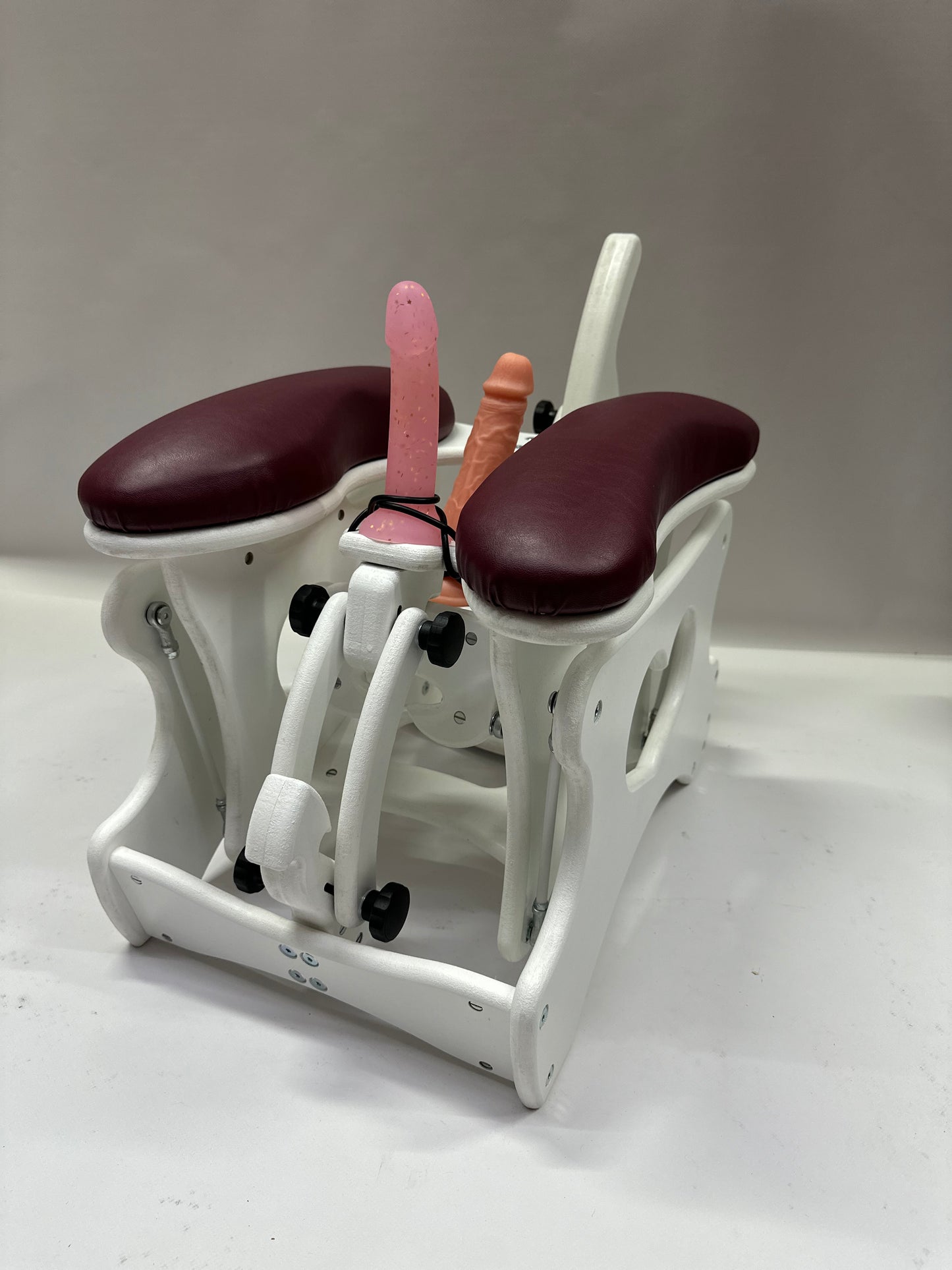 White - bordeaux Intense Secret Luxury DP Double Rocking Chair – Adjustable, Versatile, and Affordable for Solo or Couple Play