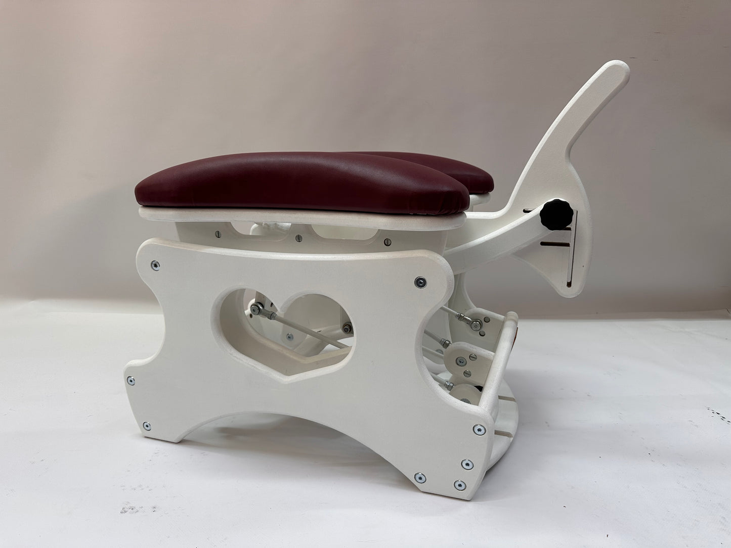 White - bordeaux Intense Secret Luxury DP Double Rocking Chair – Adjustable, Versatile, and Affordable for Solo or Couple Play