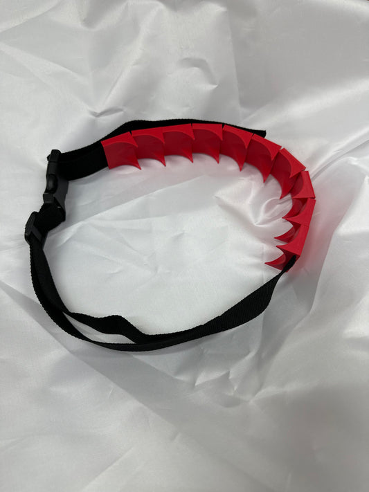 Self-punishment cilicium belt with three intensity levels: hard, brutal, merciless