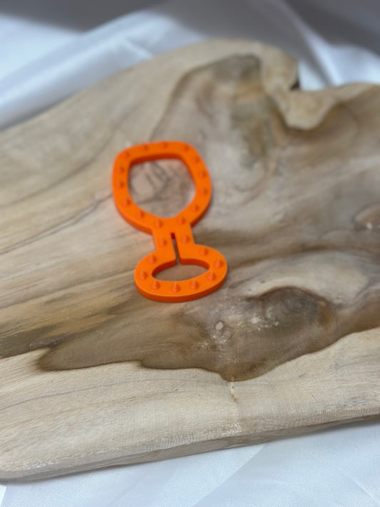 Spiked Shibari Rope Pads – 3D Printed Sensory Edge Play Accessory Set of 2