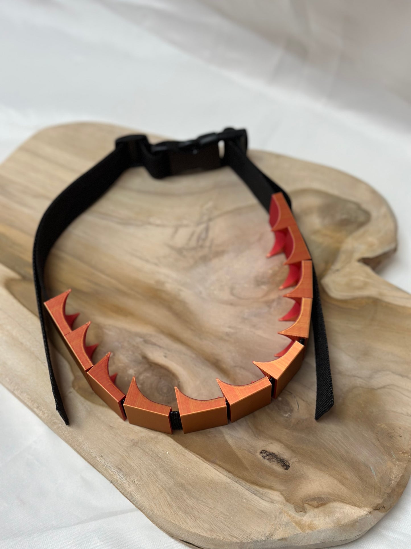 Self-punishment cilicium belt with three intensity levels: hard, brutal, merciless