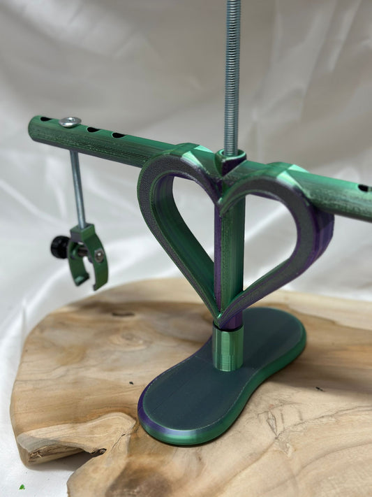 Adjustable Nipple Stretcher Tower | Tension Device with Clamp Options | Sensory & Fetish Play Accessory