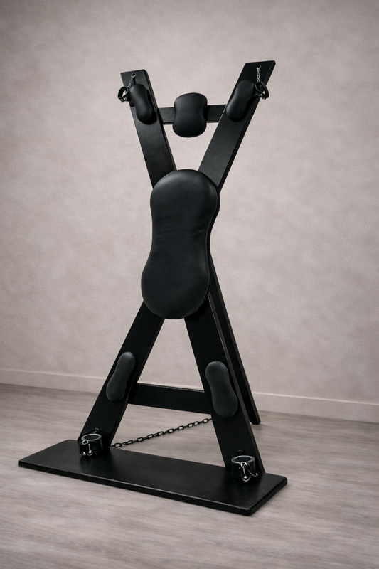 What Is a St. Andrew’s Cross? A Guide to Classic BDSM Furniture