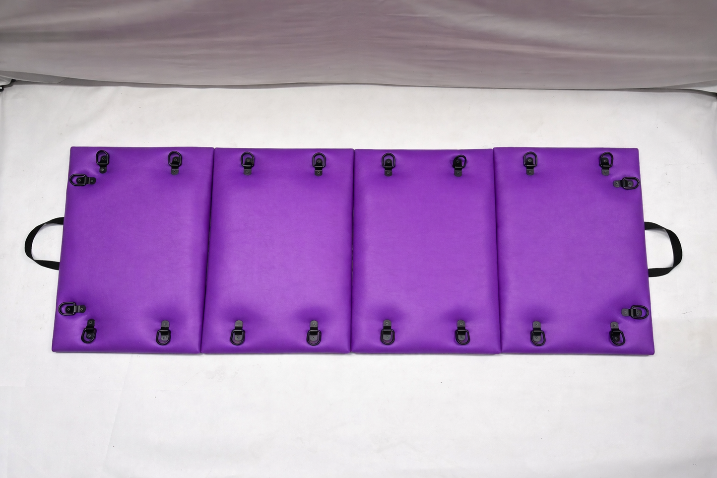 Purple Folding Spanking Bench – Portable Luxury Bondage Bench & Restraint Furniture