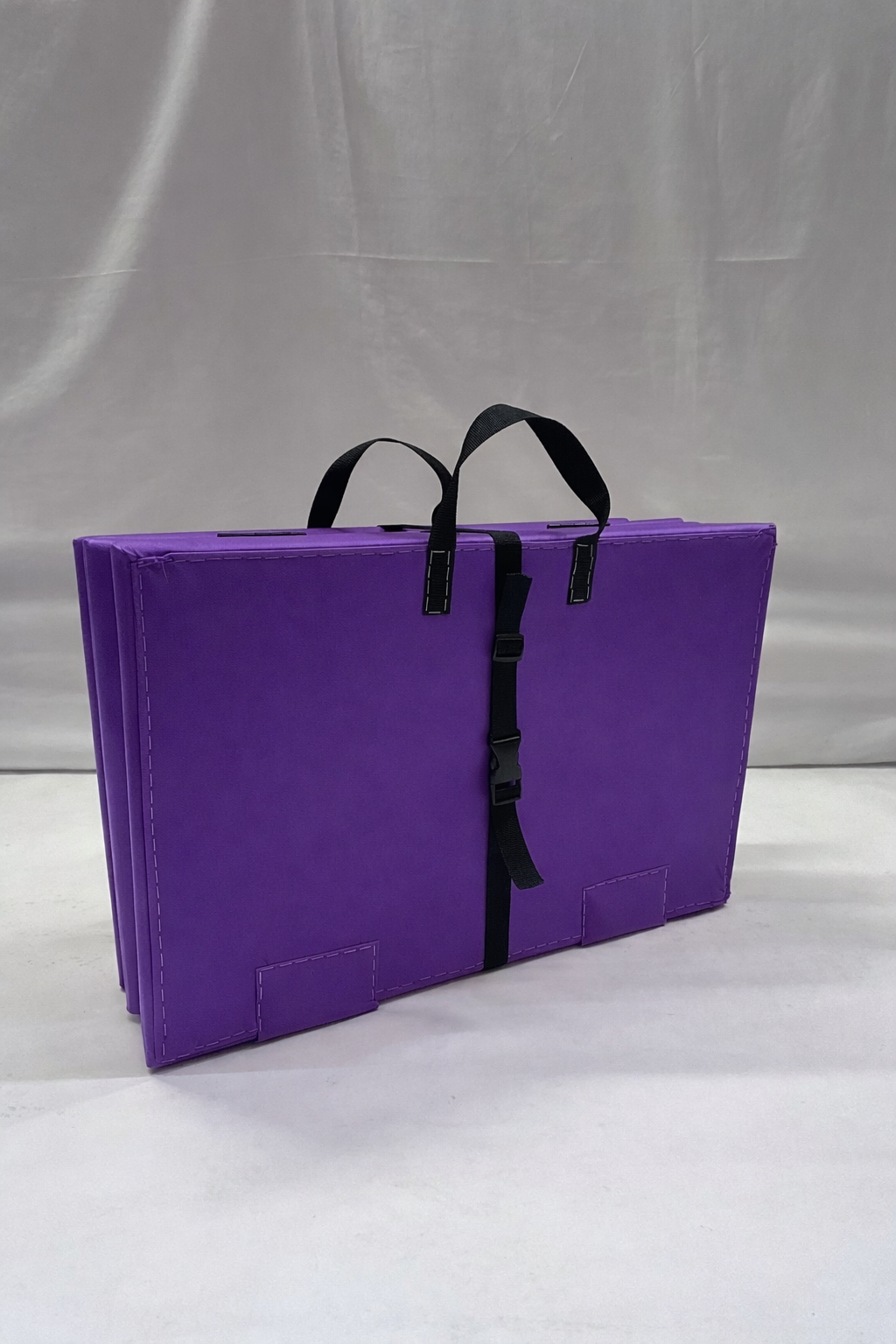 Purple Folding Spanking Bench – Portable Luxury Bondage Bench & Restraint Furniture