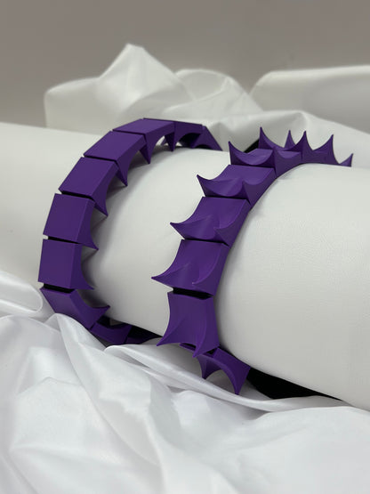 Self-punishment cilicium belt with three intensity levels: hard, brutal, merciless