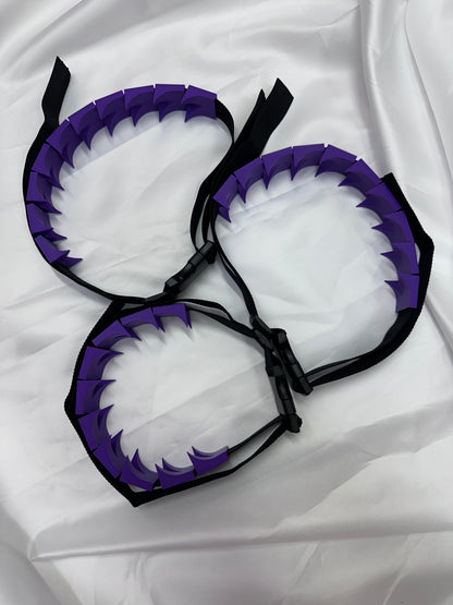 Unique BDSM pain play accessory – adjustable spiked cilicium strap for discipline