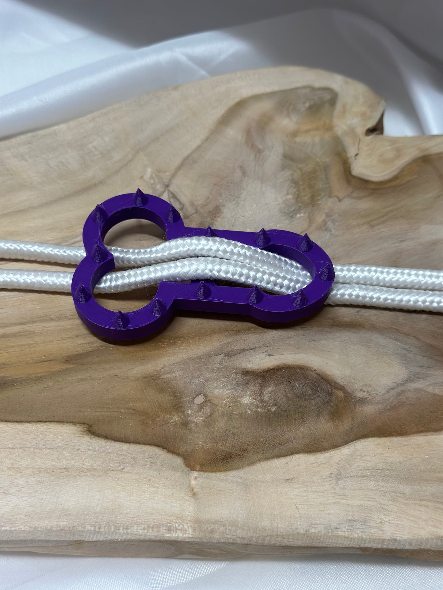 Spiked Shibari Rope Pads – 3D Printed Sensory Edge Play Accessory Set of 2