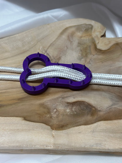 Spiked Shibari Rope Pads – 3D Printed Sensory Edge Play Accessory Set of 2