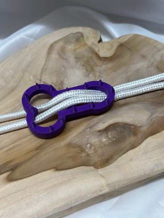 Spiked Shibari Rope Pads – 3D Printed Sensory Edge Play Accessory Set of 2