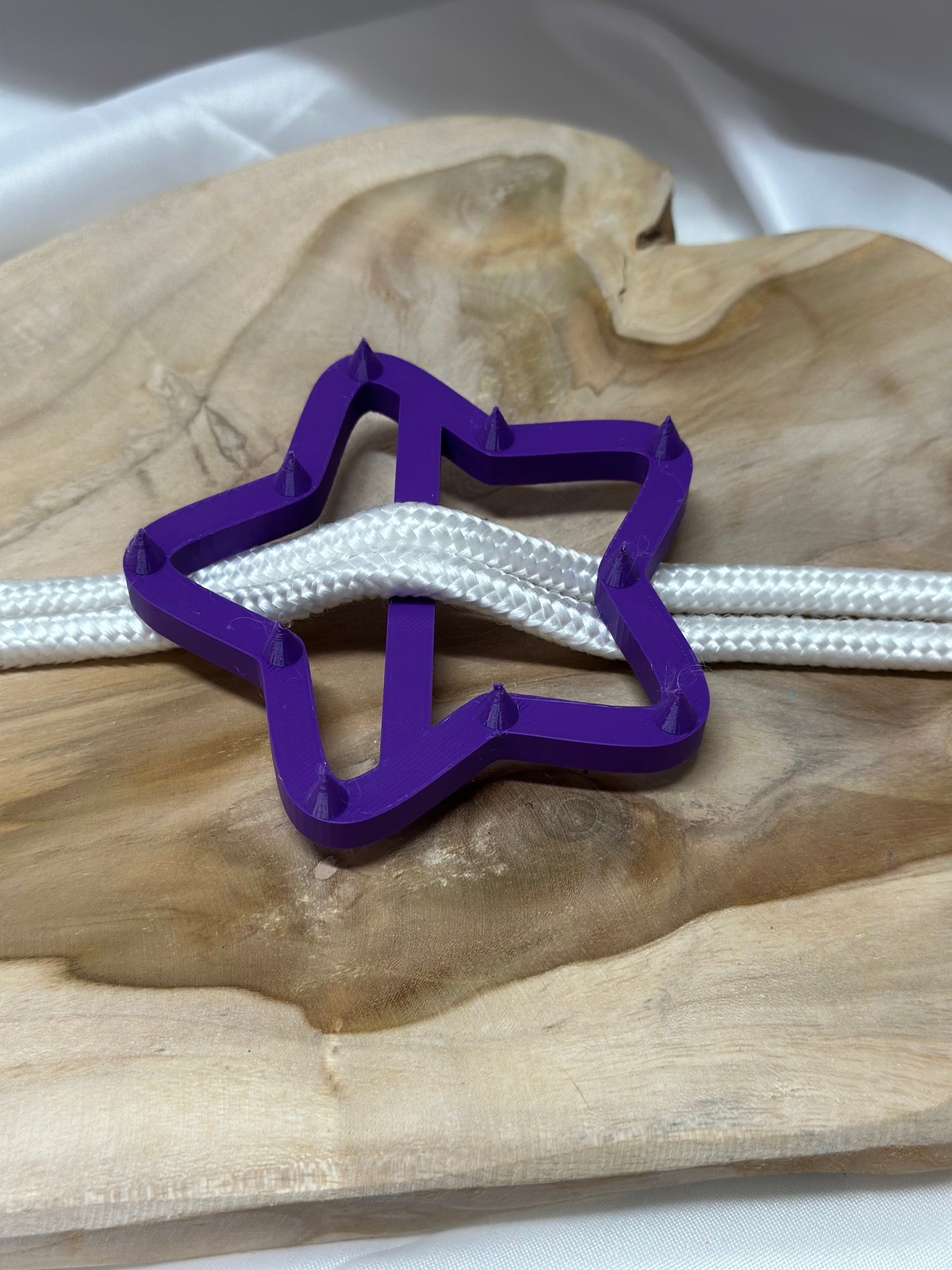 Spiked Shibari Rope Pads – 3D Printed Sensory Edge Play Accessory Set of 2