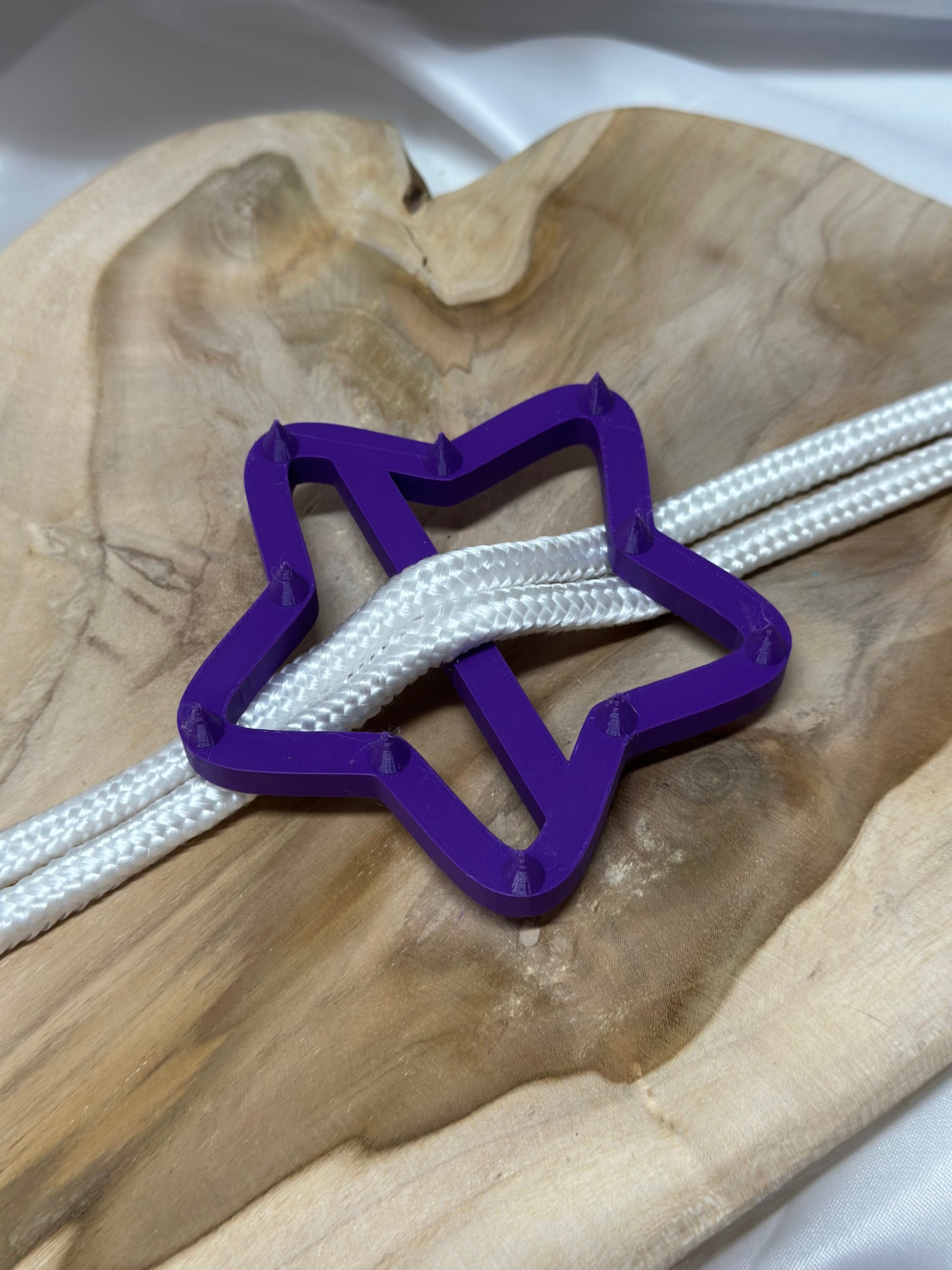 Spiked Shibari Rope Pads – 3D Printed Sensory Edge Play Accessory Set of 2
