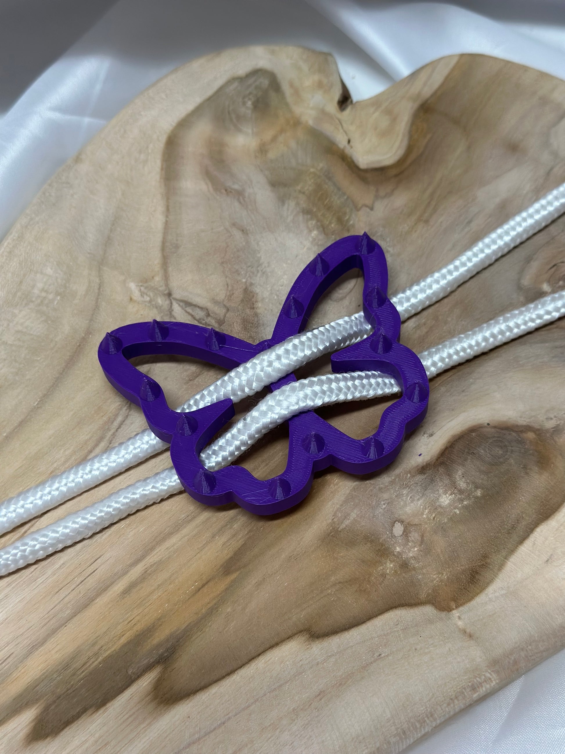Spiked Shibari Rope Pads – 3D Printed Sensory Edge Play Accessory Set of 2