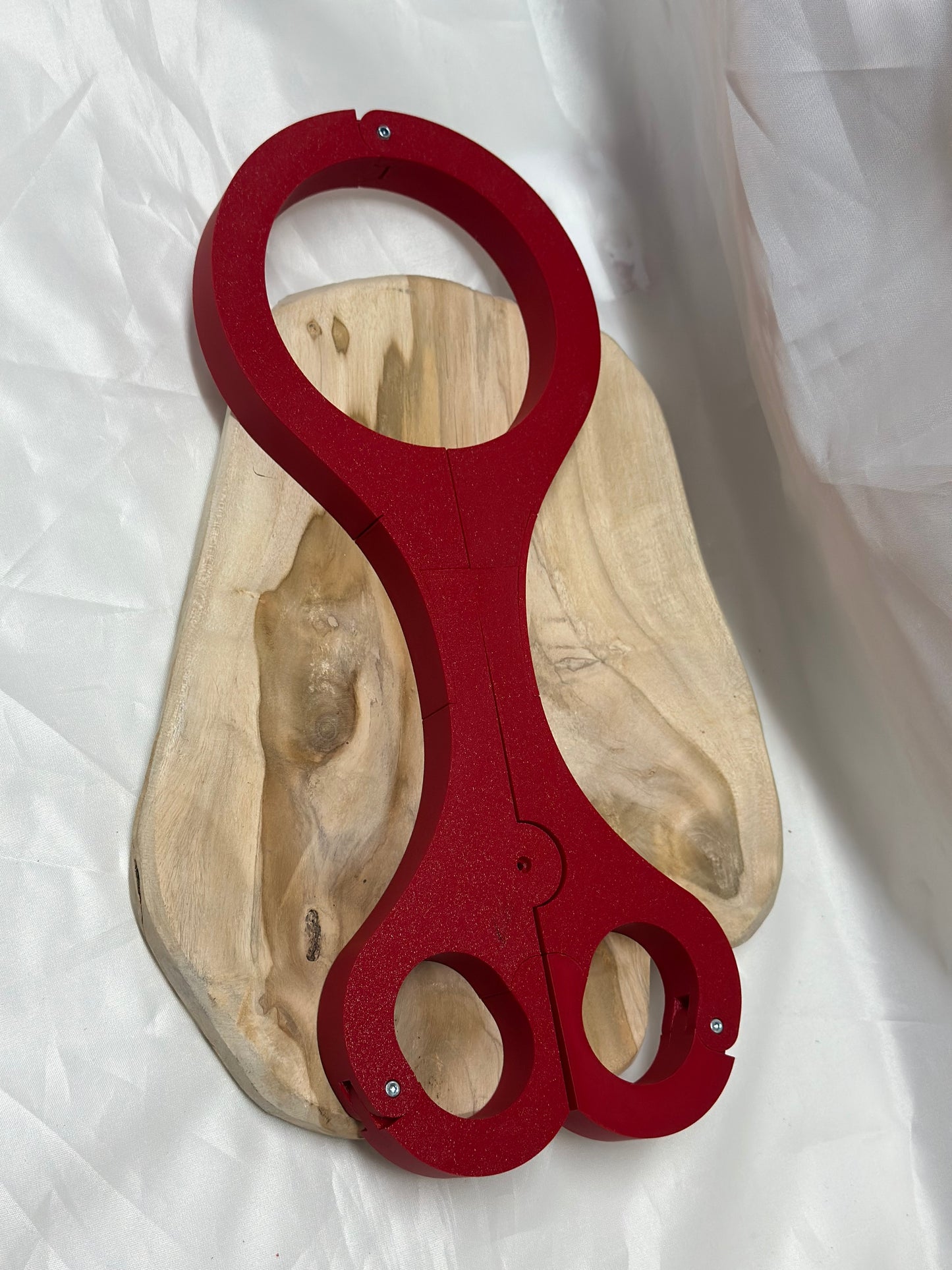 BDSM Rigid Fiddle – Neck & Wrist Restraint Pillory | Self-Bondage Device | Fetish Cuffs for Kinky Restraint Play