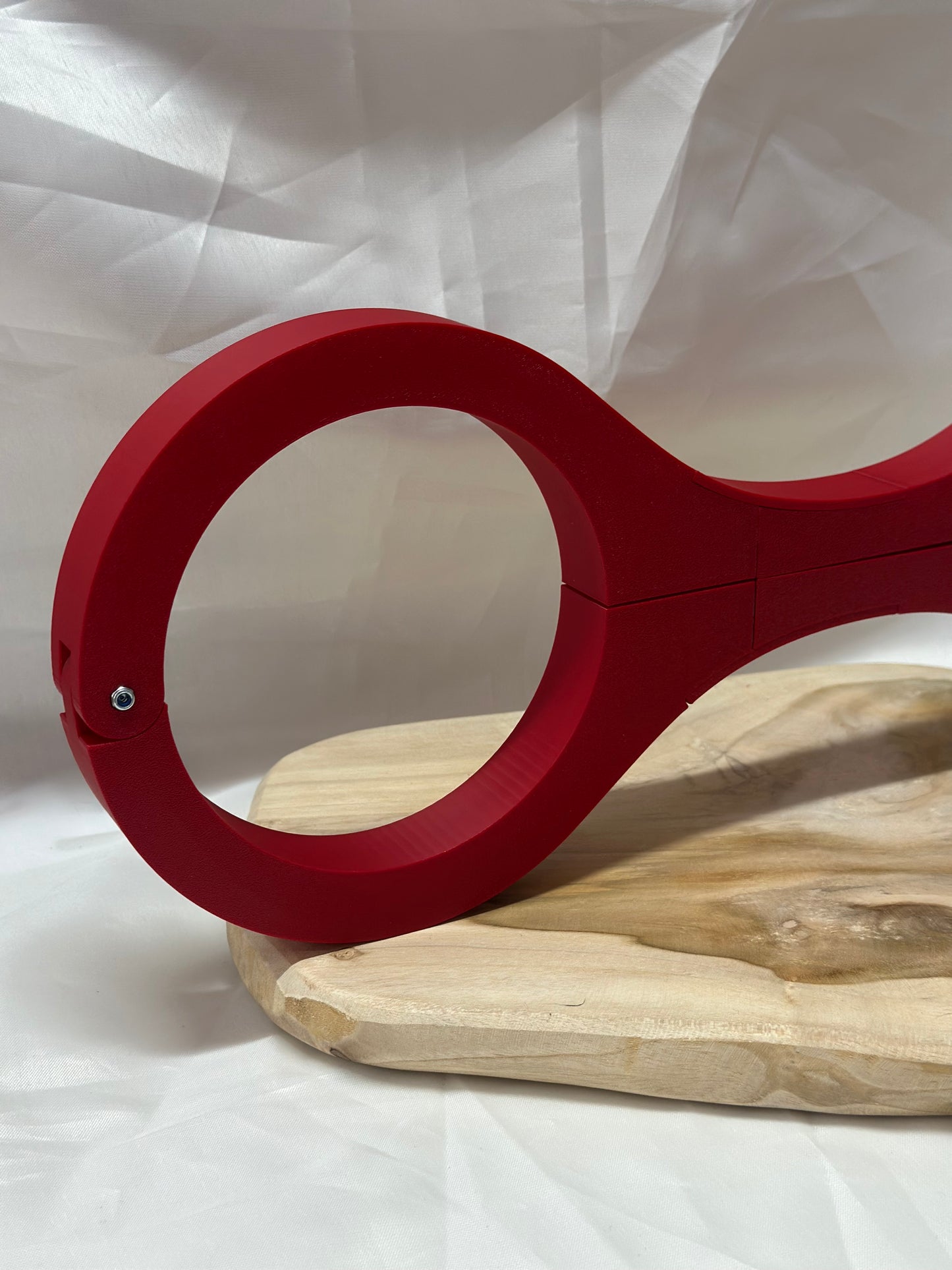 BDSM Rigid Fiddle – Neck & Wrist Restraint Pillory | Self-Bondage Device | Fetish Cuffs for Kinky Restraint Play