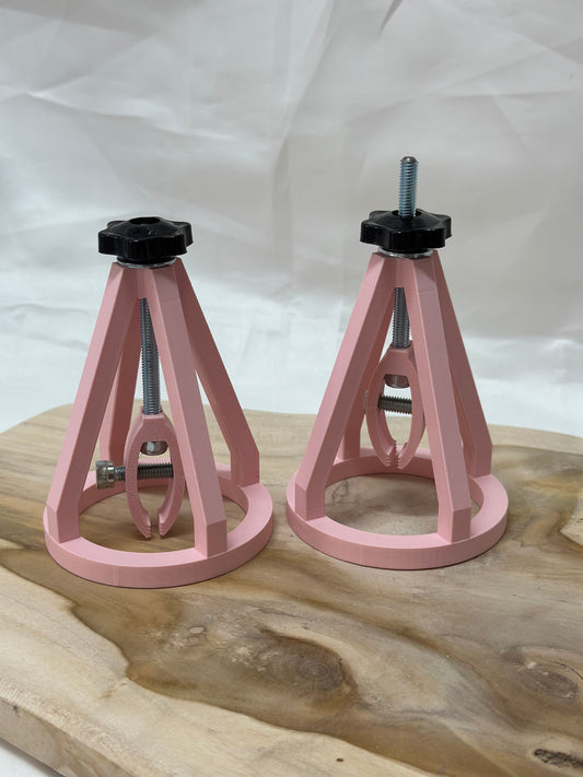 Adjustable nipple stretcher – PLA and metal BDSM sensory play accessory for extreme nipple stretching, suitable for all genders.