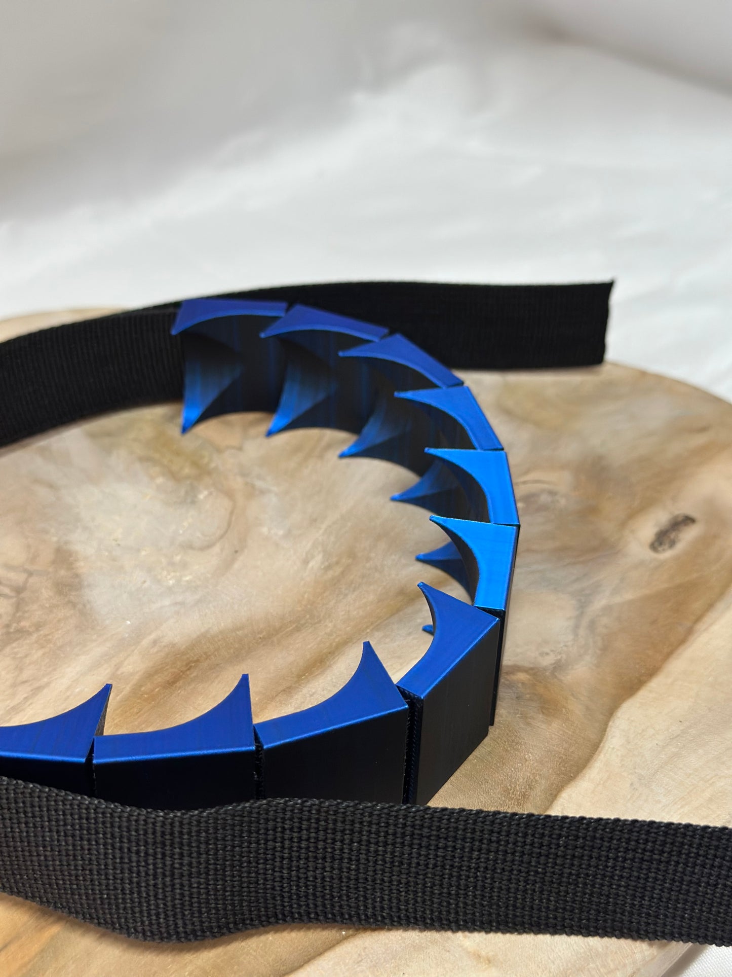 Unique BDSM pain play accessory – adjustable spiked cilicium strap for discipline