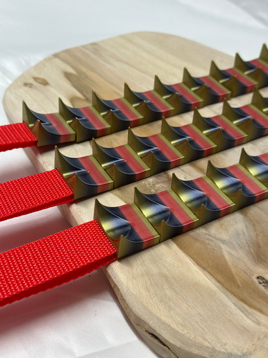 Unique BDSM pain play accessory – adjustable spiked cilicium strap for discipline