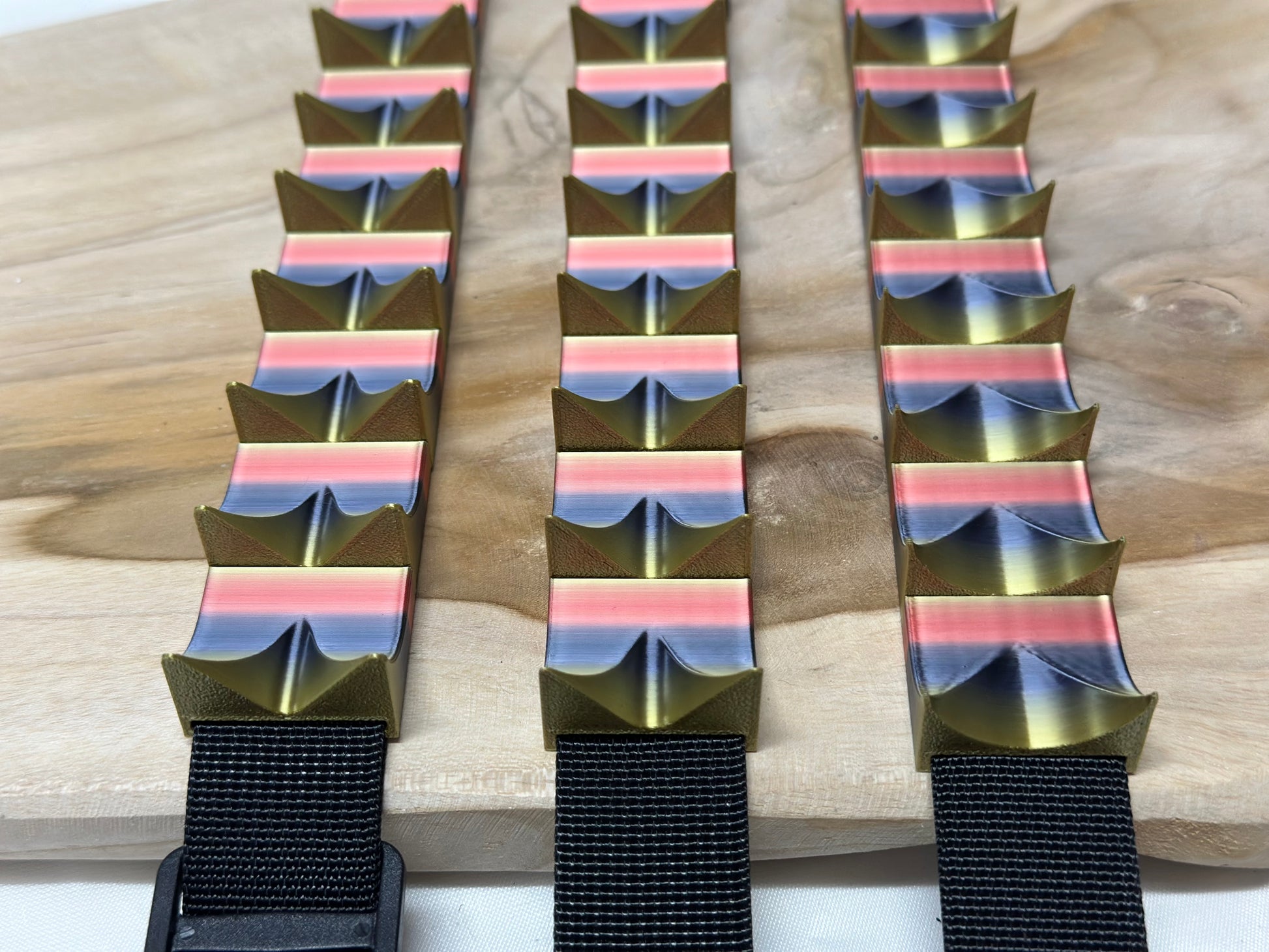 Self-punishment cilicium belt with three intensity levels: hard, brutal, merciless