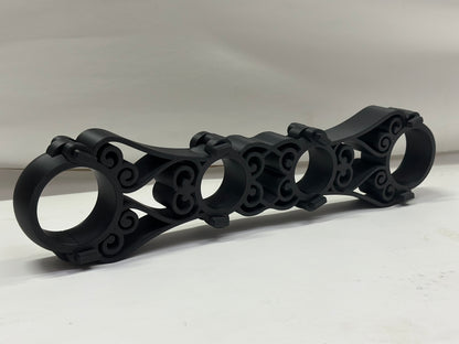 Decorative Rigid Wrist & Ankle Pillory Bar – Decorative Multi-Limb Restraint Device