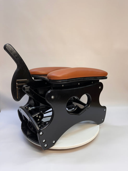 Intense Rocker – Luxury Adjustable BDSM Chair (Black/Cognac)
