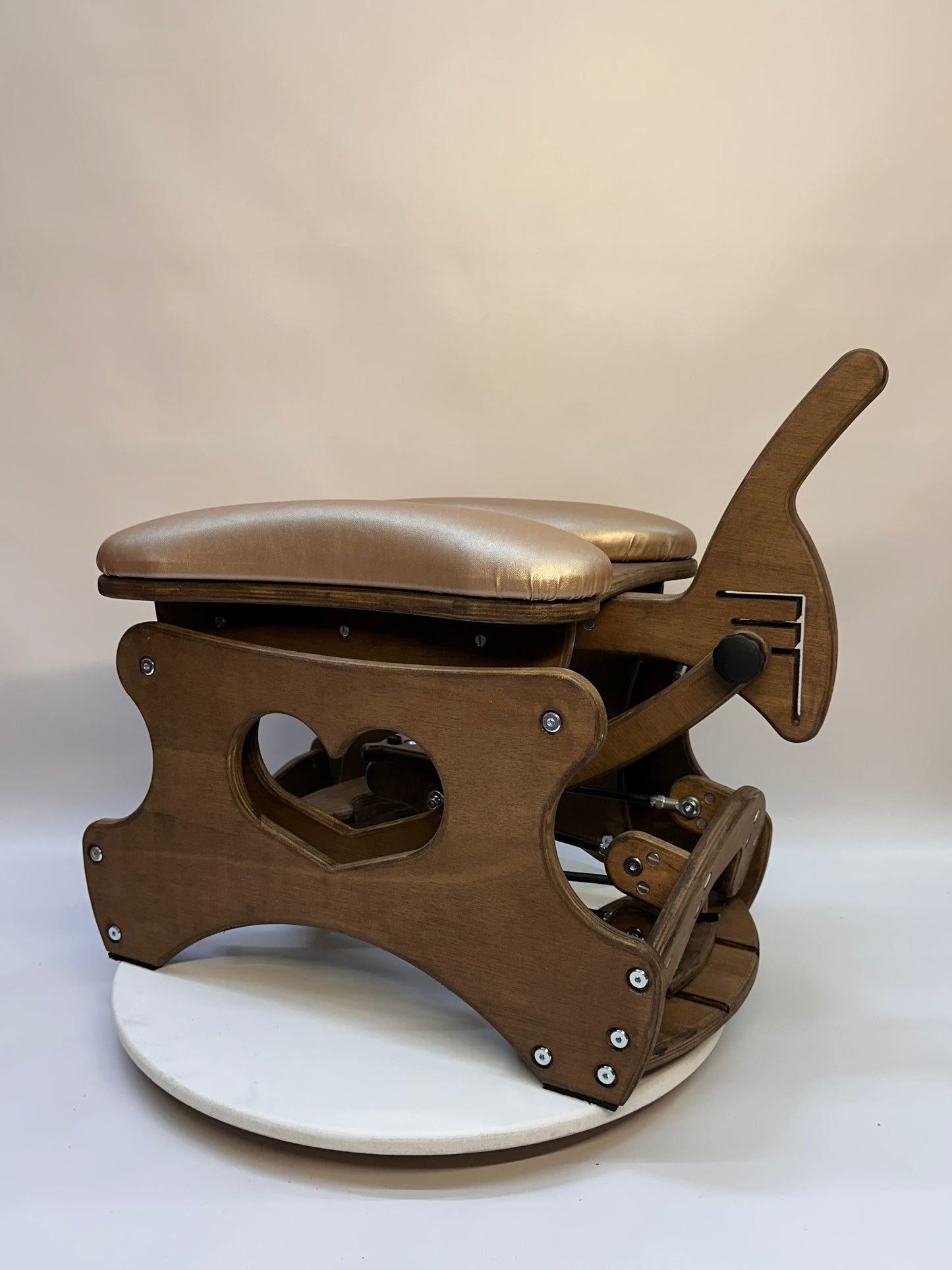 Intense Rocker – Luxury Adjustable BDSM Chair (Brown)