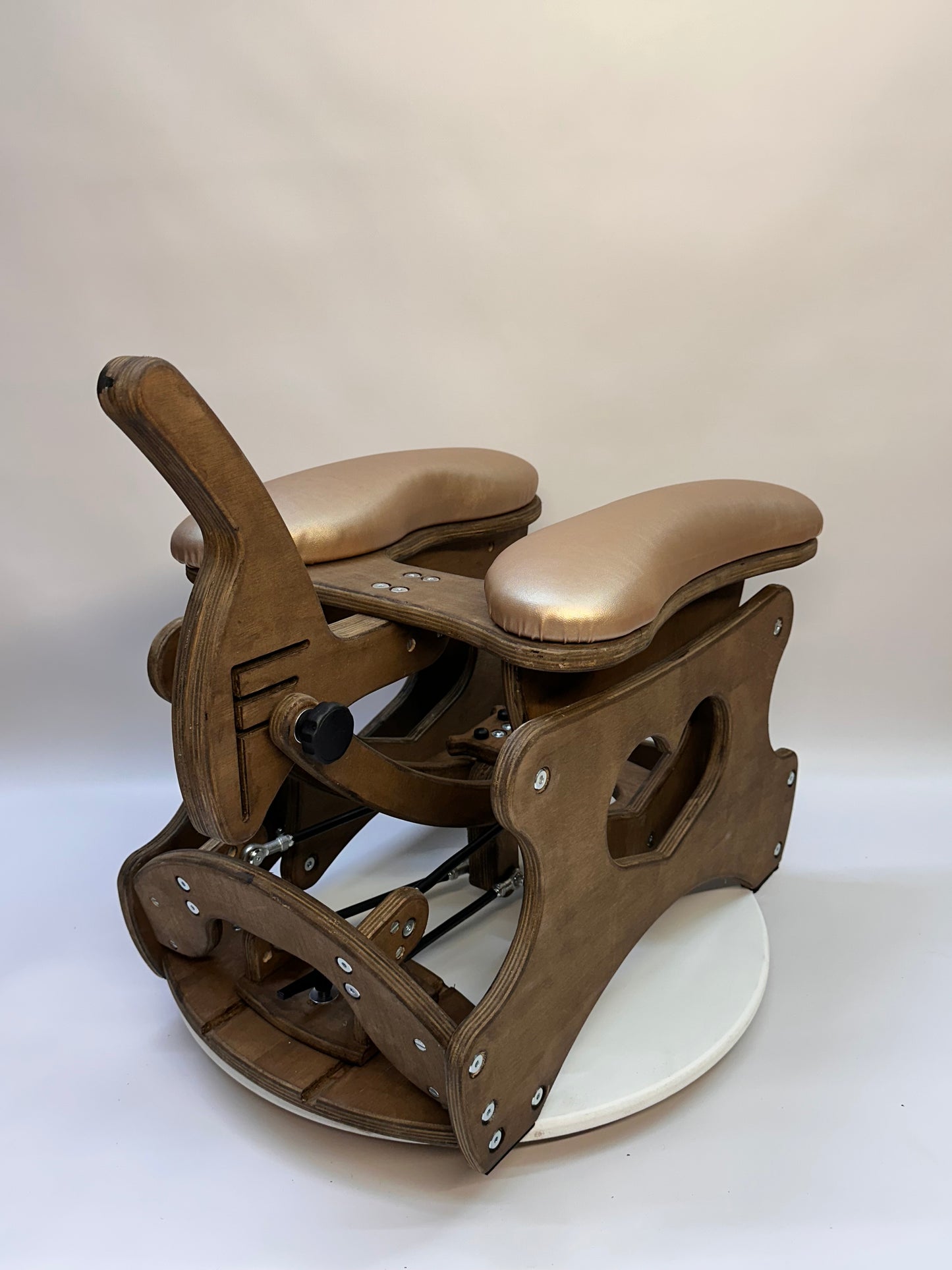 Intense Secret DP Double Rocker – Luxury Dual Positioning BDSM Chair (Brown)